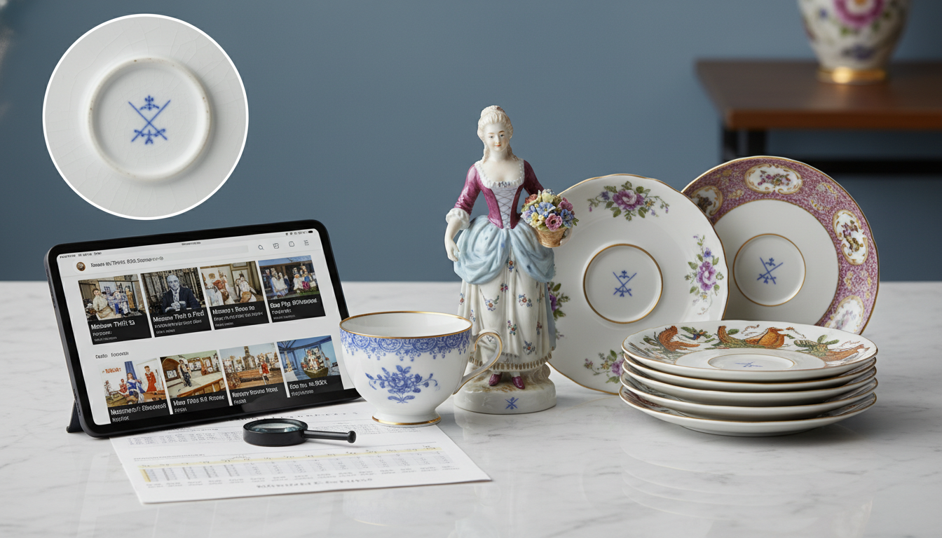 Meissen Porcelain Marks &Amp; Figures: How To Identify Valuable Pieces For Ebay: Why is it trending and what should you do next?